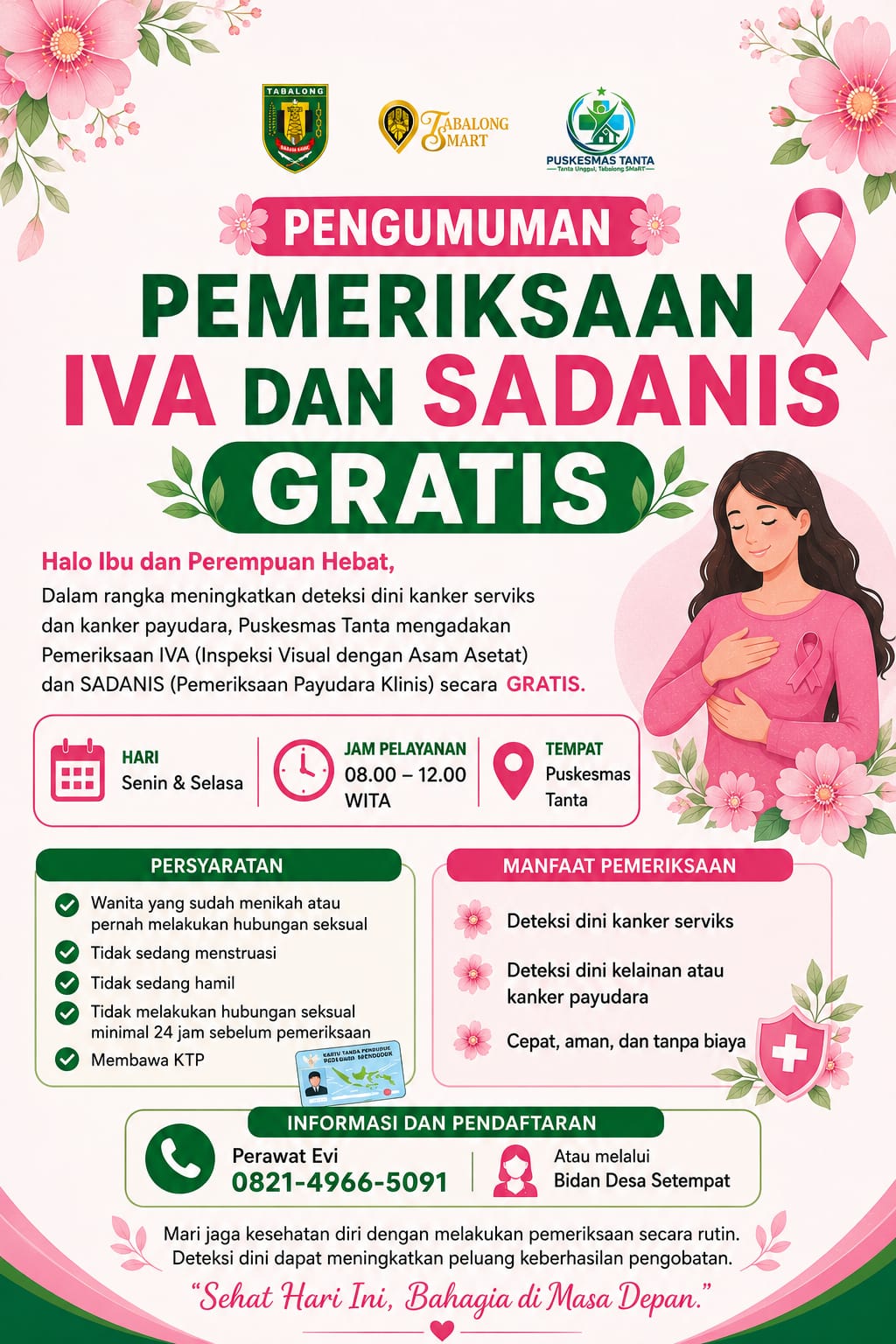 Pemeriksaan IVA dan SADANIS
