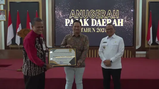 Bupati Tabalong Apresiasi Anugerah Pajak Daerah, Dorong Sinergi & Kepatuhan Pajak