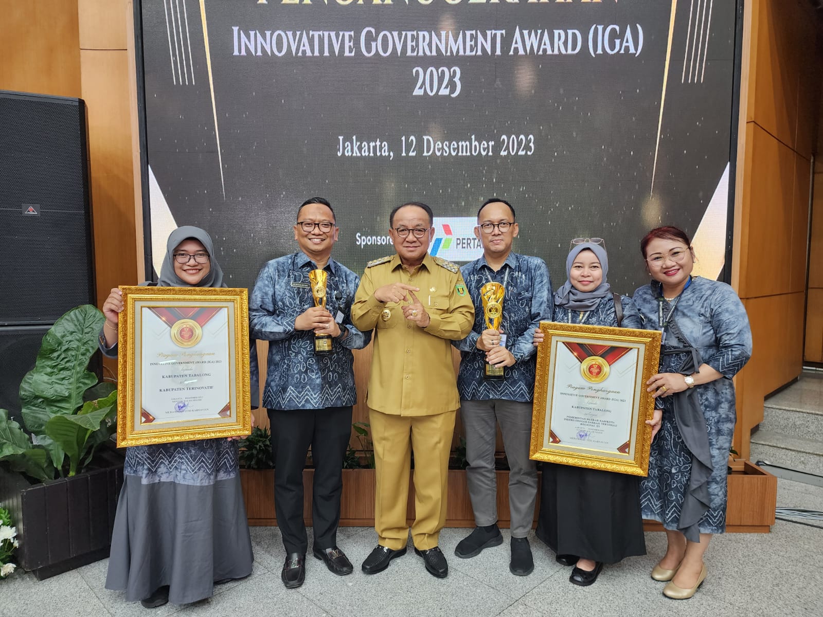 Boyong 2 Kategori sekaligus di IGA 2023, menjadi Kado Manis Hari Jadi ke-58 Kabupaten Tabalong