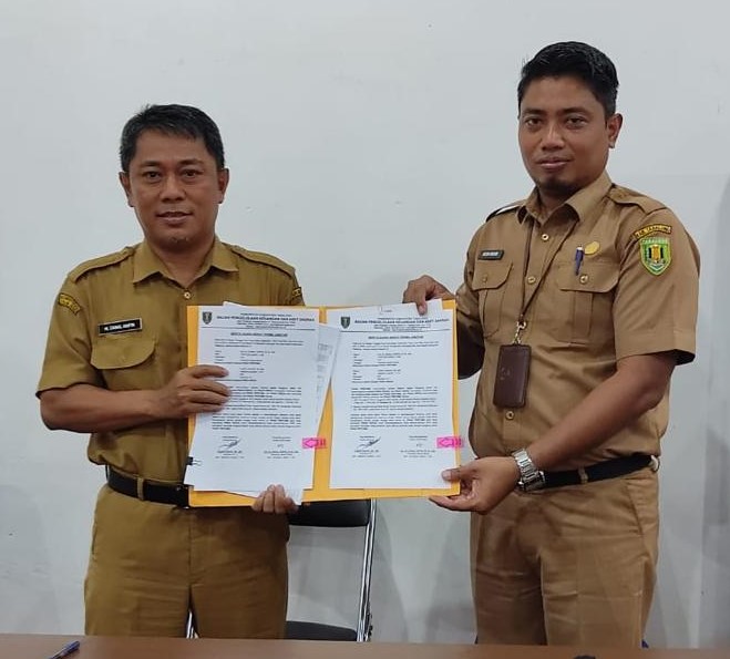 Serah Terima Jabatan Kepala BPKAD Kabupaten Tabalong