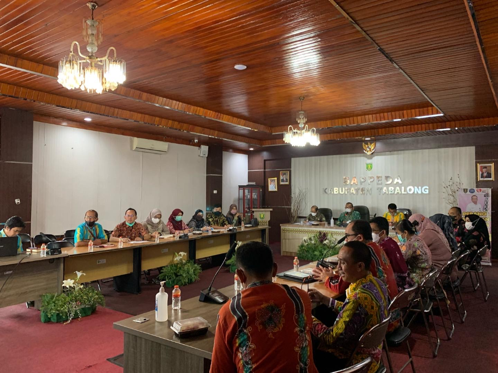 Bappedalitbang Gelar Rapat Koordinasi Kegiatan DAK Fisik Tahun Anggaran 2022