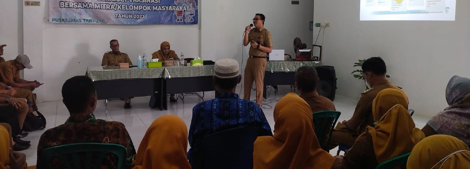 SOSIALISASI BIAS HPV BERSAMA LINTAS SEKTOR DI KECAMATAN TANJUNG