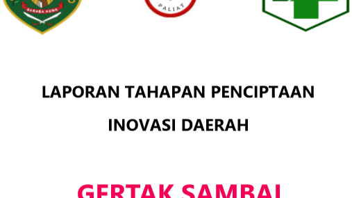 INOVASI GERTAK SAMAL