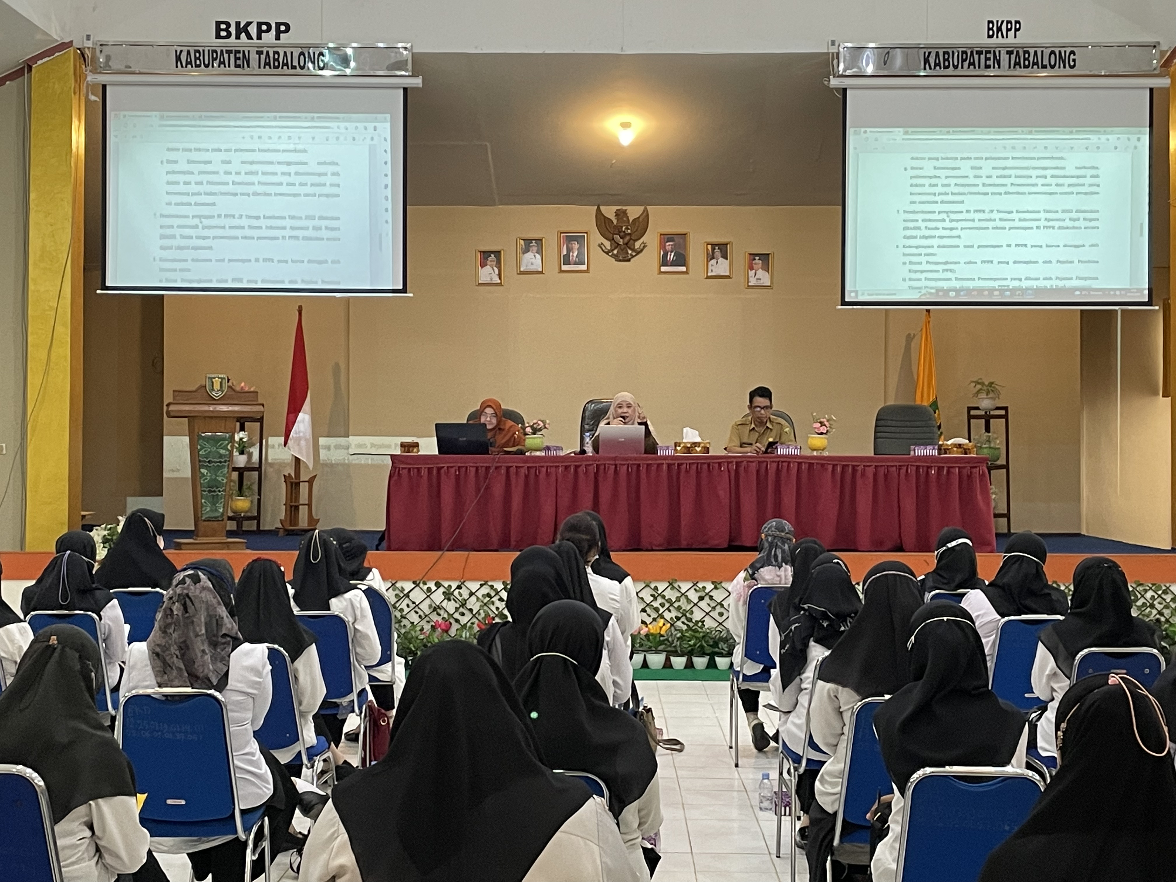 Sosialisasi Pemberkasan Nomor Induk (NI) dan Pengisian Daftar Riwayat Hidup (DRH) CPPPK Tenaga Kesehatan Di lingkungan Pemerintah Kabupaten Tabalong Tahun Anggaran 2022