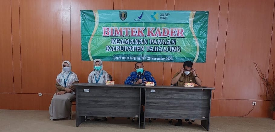 BIMTEK KADER Keamanan Pangan Kabupaten Tabalong