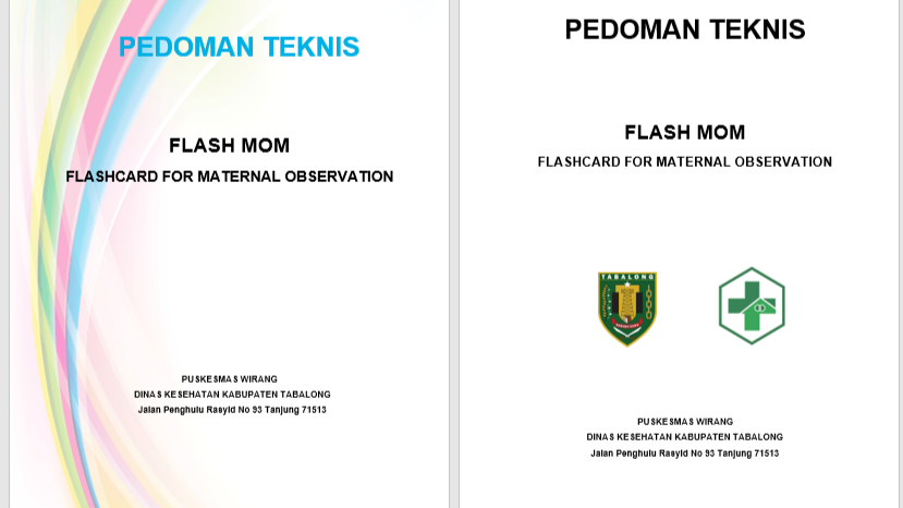 Pedoman Teknis FLASH MOM (Flashcard for Maternal Observation and Monitoring)