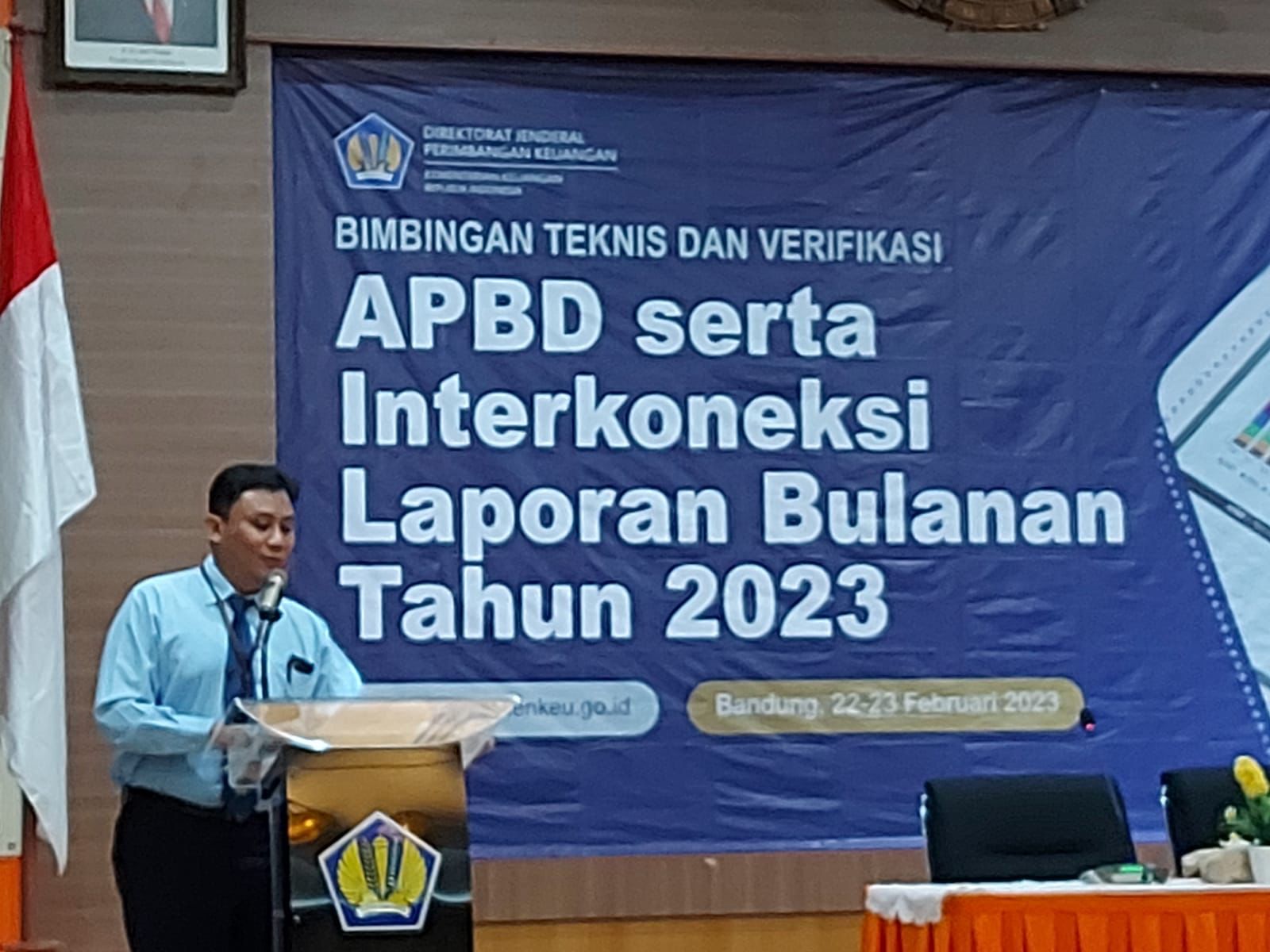 Bimbingan Teknis dan Verifikasi APBD dan Interkoneksi Laporan Bulanan Tahun 2023