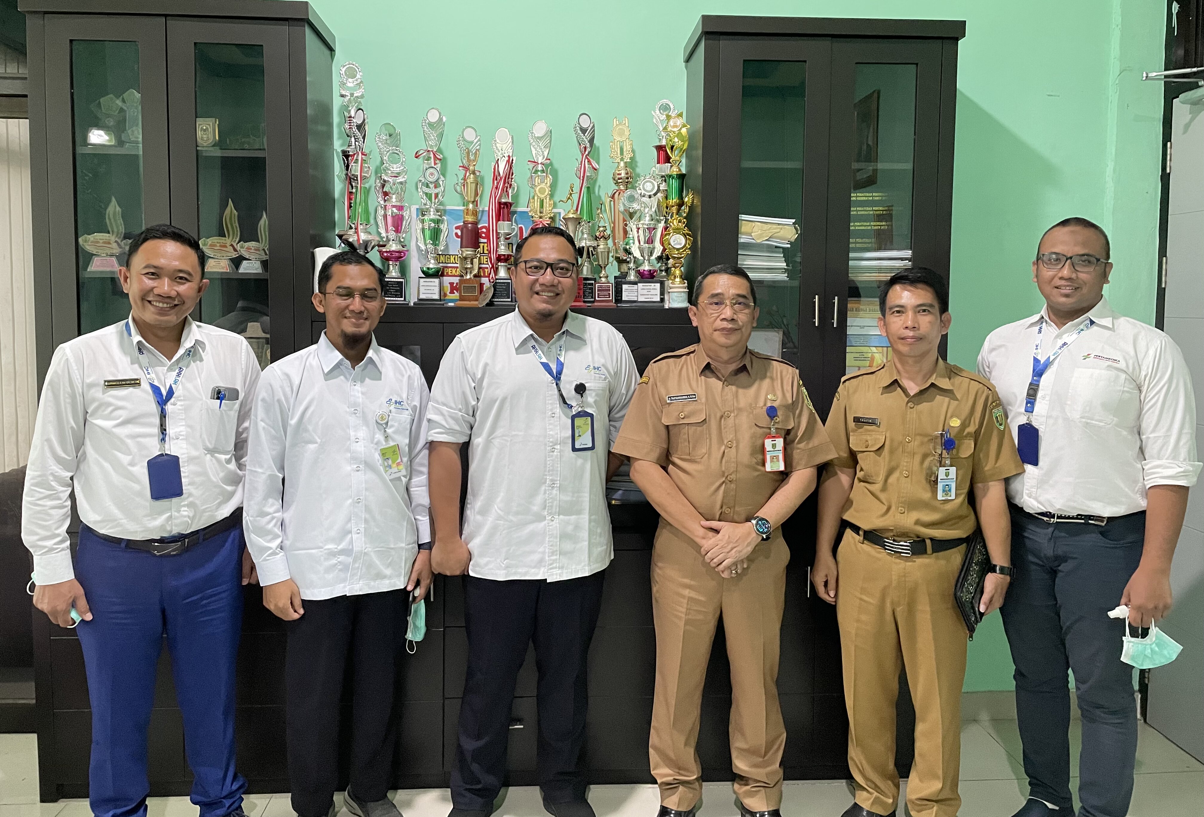 Kunjungan Kerja Direktur RS Pertamina Tanjung Ke Dinas Kesehatan Tabalong.
