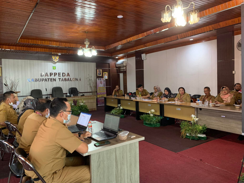 Bappedalitbang Lakukan Rapat Sebagai Tahapan Perbaikan Dan Penyempurnaan Rankhir RKPD Tahun 2023