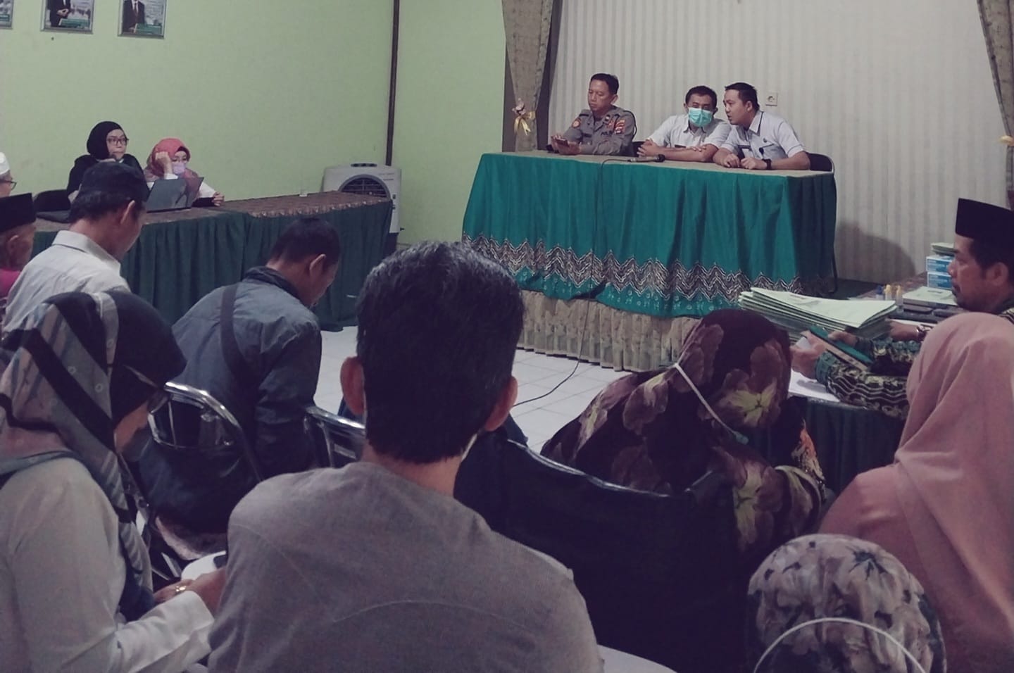 KEGIATAN SOSIALISASI PEMERIKSAAN KESEHATAN KEPADA CALON JEMA'AH HAJI KABUPATEN TABALONG