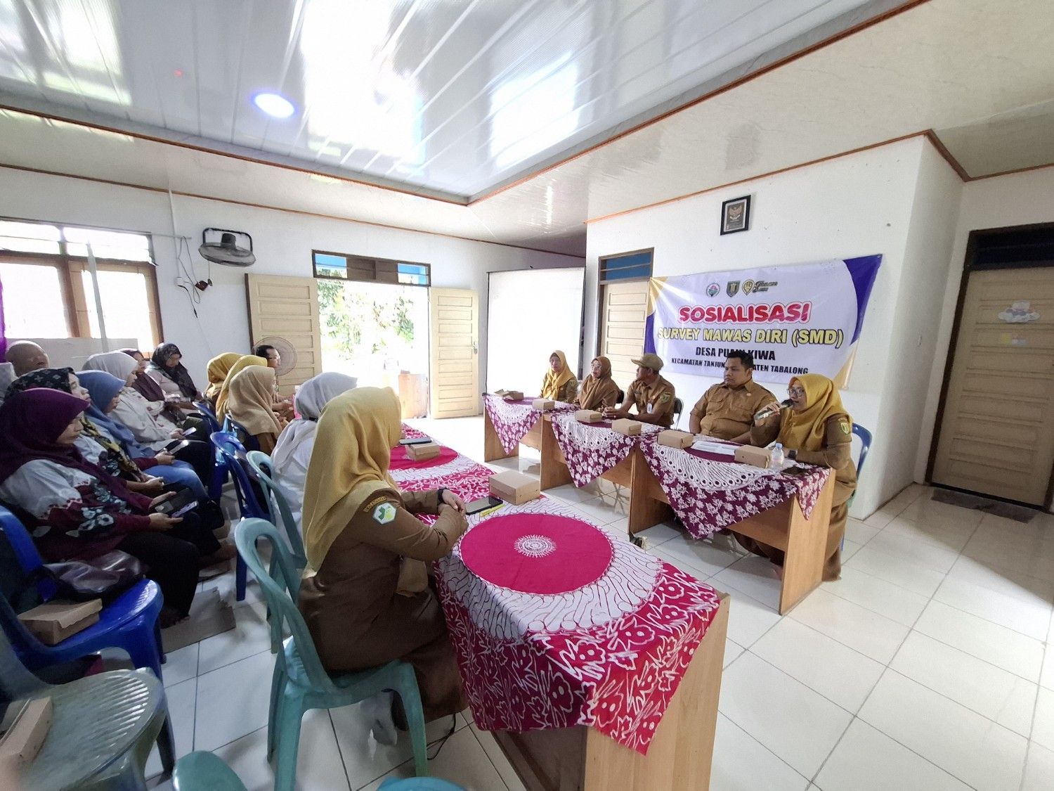 Kegiatan Survey Mawas Diri (SMD) di Desa Puain Kiwa