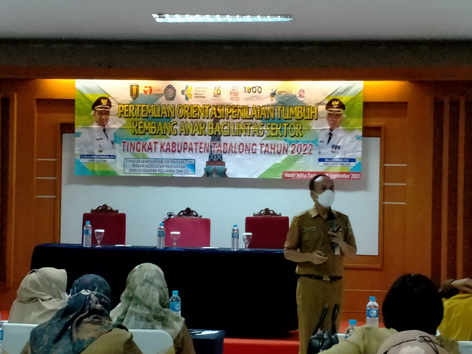 Pertemuan Orientasi Penilaian Tumbuh Kembang Anak Bagi Lintas Sektor Tingkat Kabupaten Tabalong Tahun 2022