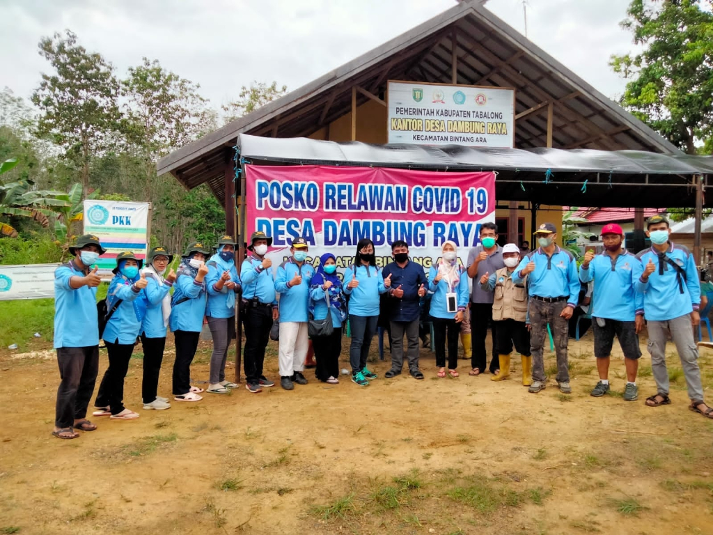 DLH Tabalong Melaksanakan Pembinaan Desa Terpadu Di Desa Hegar Manah dan Desa Dambung Raya Kecamatan Bintang Ara