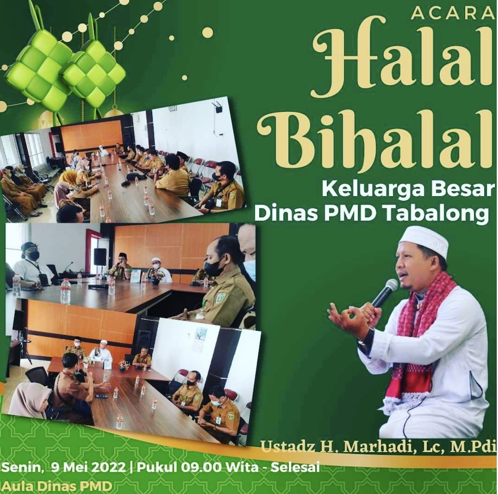 Halal Bihalal Dinas PMD