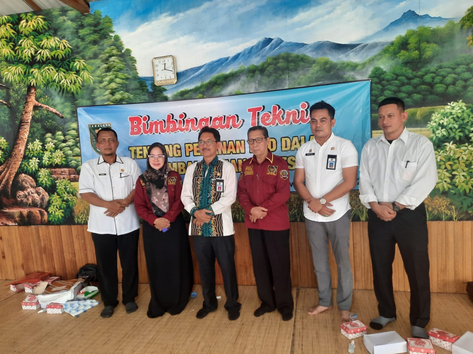 sosialisasi peran BPD se Kecamatan Banua Lawas