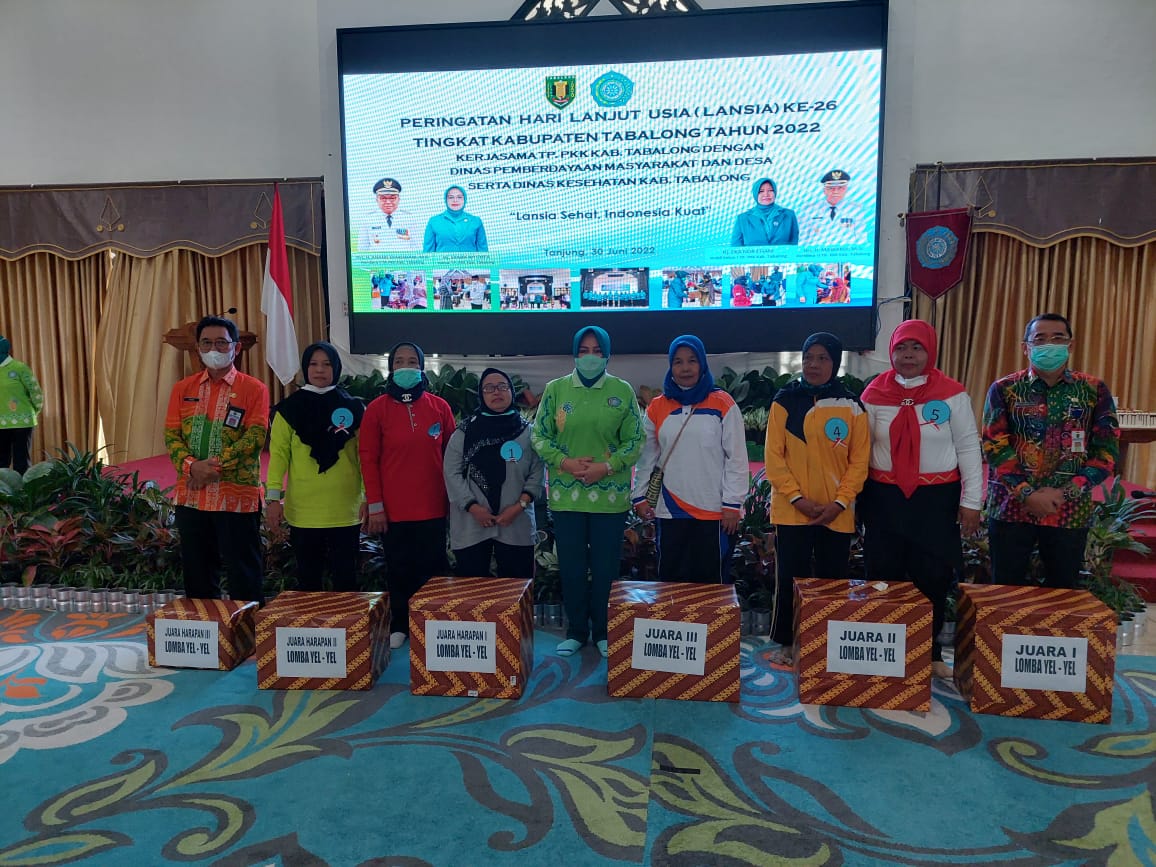 Peringatan HUT LANSIA Ke 26 di Pendopo Bersinar