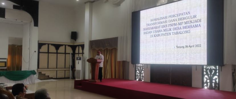 Dinas PMD lakukan sosialisasi bersama Bupati, Inspektorat dan Seluruh Camat di 6 Kecamatan