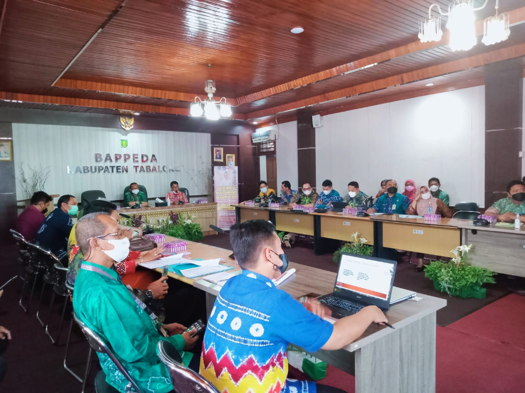 Bappedalitbang Laksanakan Rapat Koordinasi Perencanaan Pelaksanaan DAK Tahun 2022