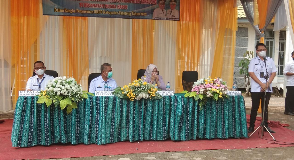 Kecamatan Muara Harus Siapkan Satu Desa Satu Usulan Prioritas pada Musrenbang RKPD di Kecamatan