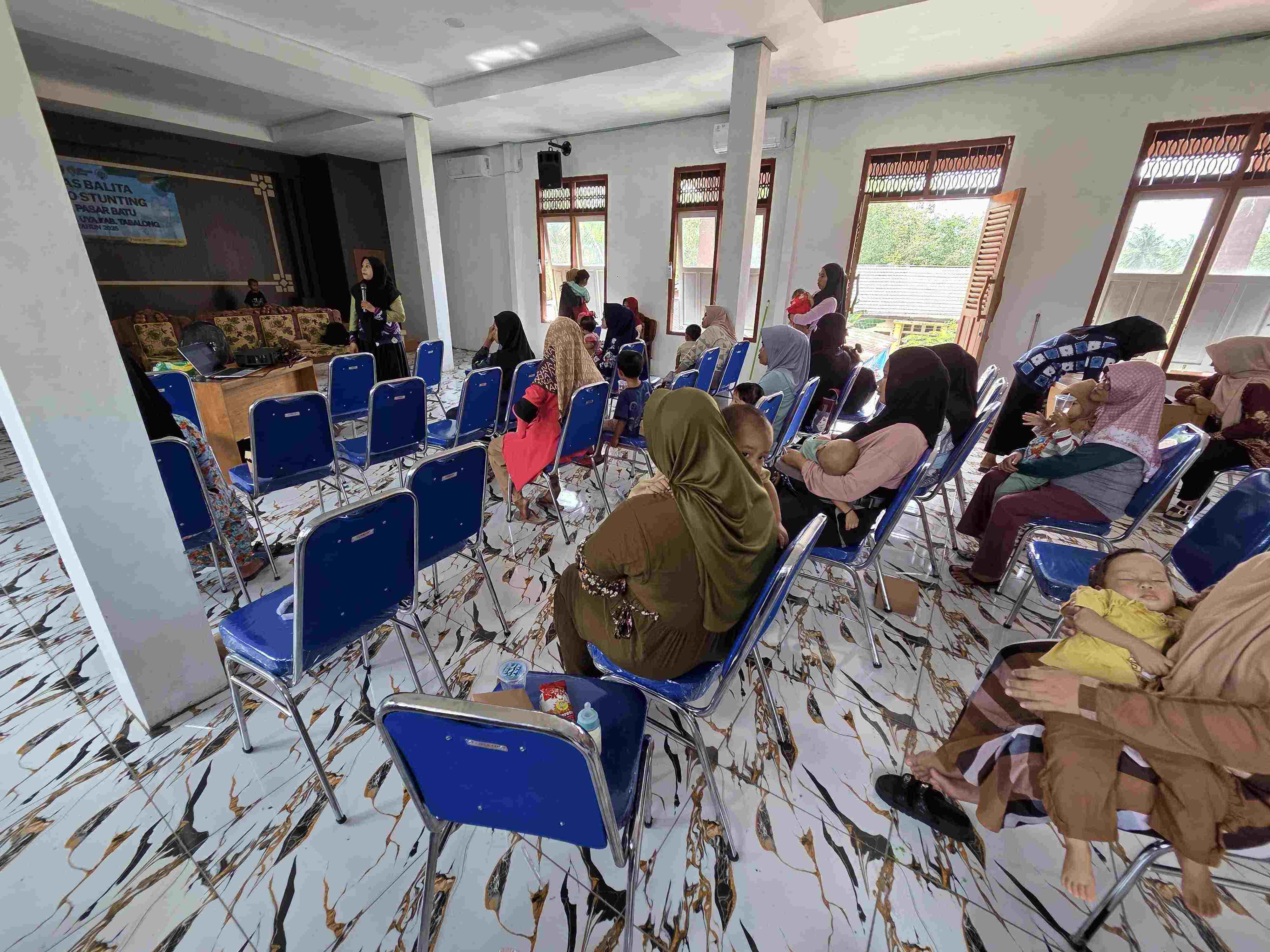 Kelas Balita di Desa Pasar Batu