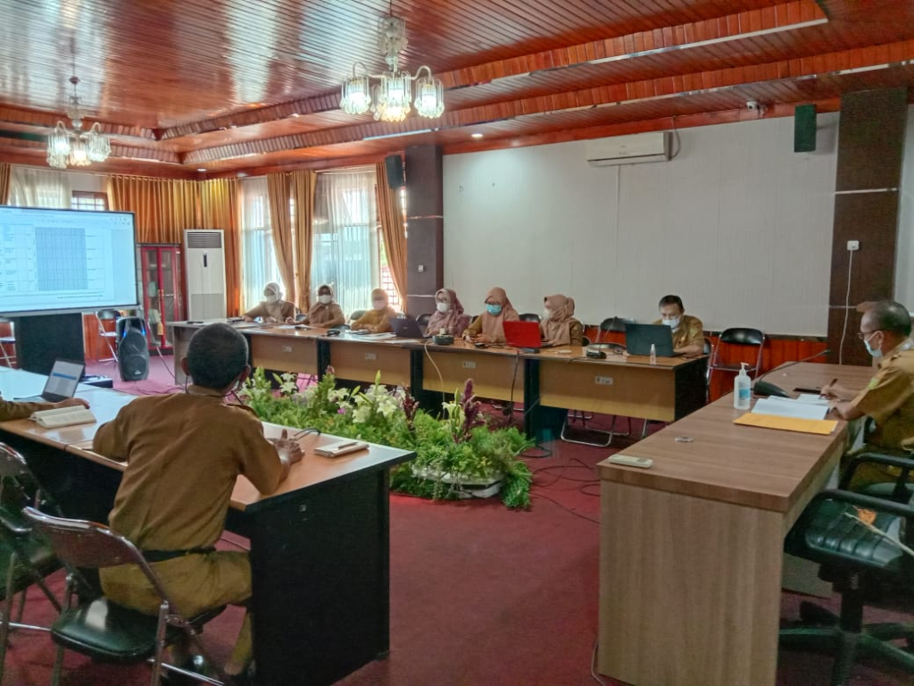 Selaraskan Rentra dengan RPJMD, Bappeda Bahas Reviu dan Penyusunan Perubahan Renstra Bappeda Tahun 2019 - 2024