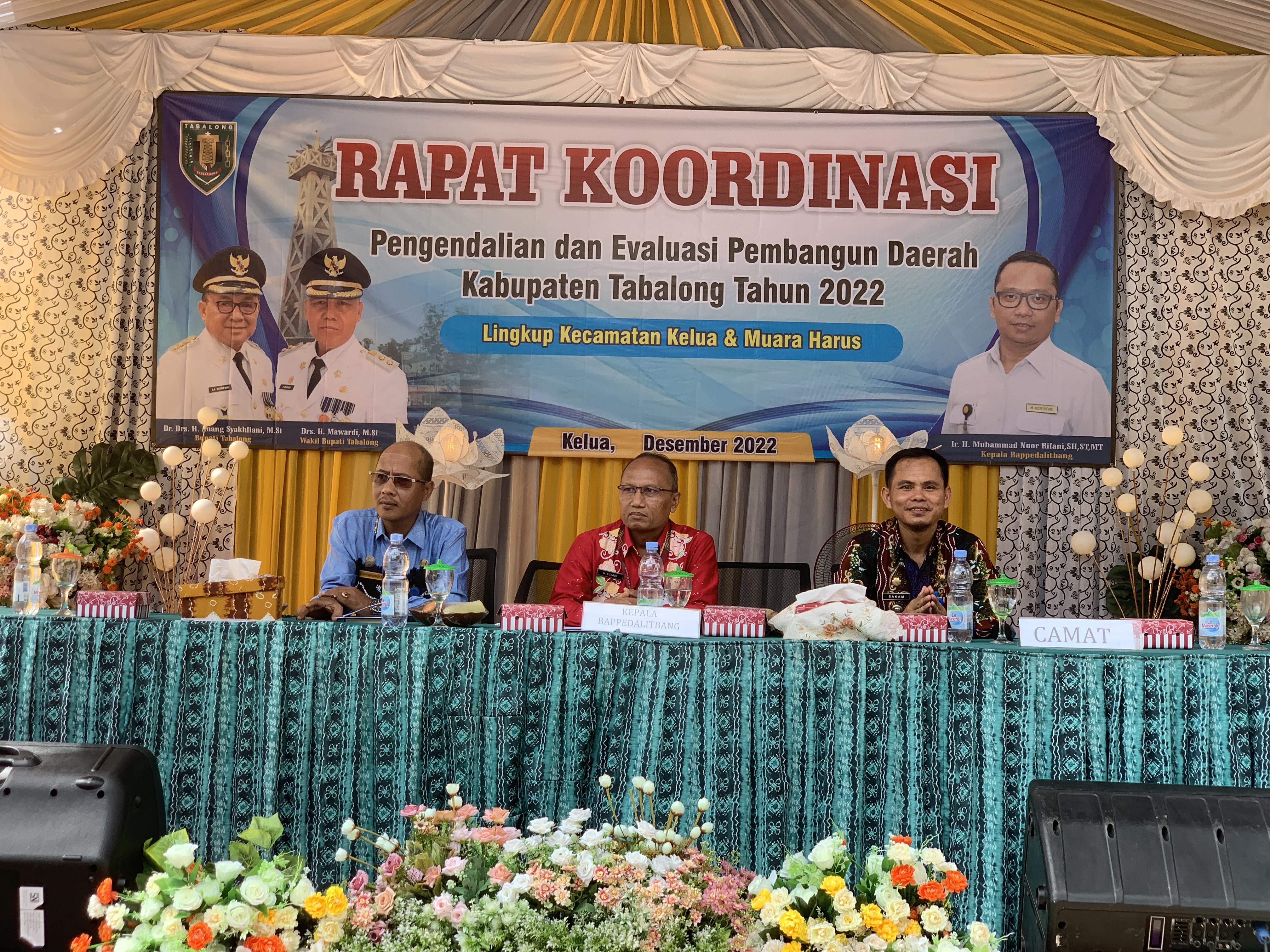 Kelua Menjadi Tempat Dilaksanakan Rakor Pengendalian Dan Evaluasi Untuk Lingkup Kelua Dan Muara Harus