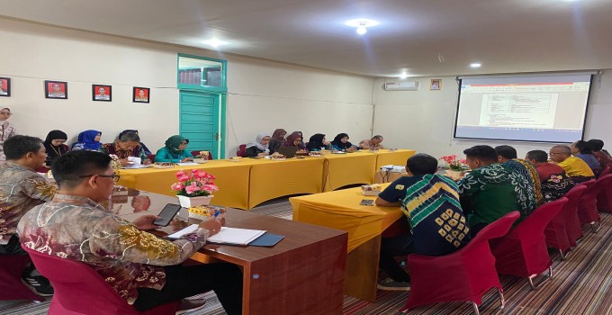 Rapat Panitia Pelaksanaan Kegiatan Pemutakhiran Data Tingkat Provinsi KalSel Tahun 2023