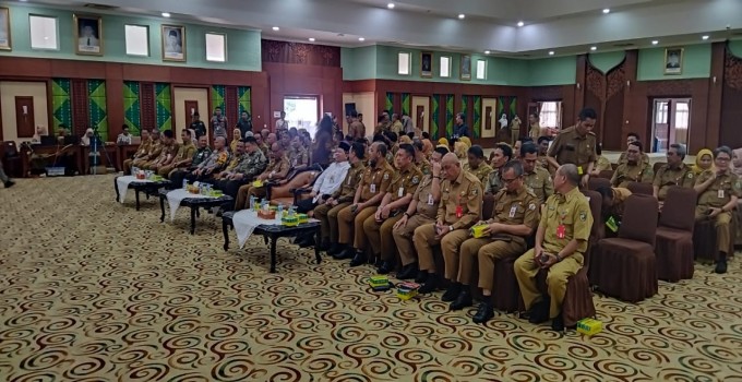Inspektorat ikuti kegiatan sosialiasi Program Pembentukan Percontohan Kabupaten dan Kota Antikorupsi olek KPK RI