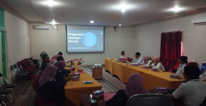 Pembinaan Kearsipan dan Penyampaian Kerangka Pengawasan Kearsipan