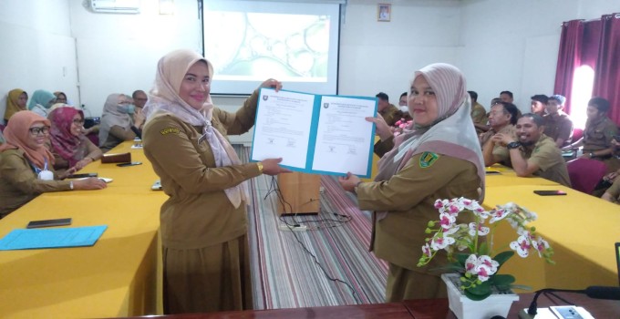 Serah Terima Jabatan Di lingkungan Inspektorat Daerah
