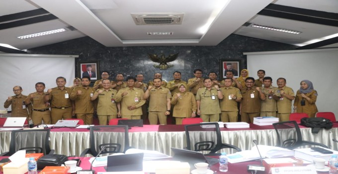 Itjen Kemendagri Evaluasi Kinerja Pj Bupati Tabalong Triwulan 1