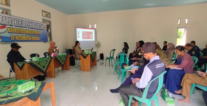 Peningkatan Kapasitas Anggota BPD se Kecamatan Haruai