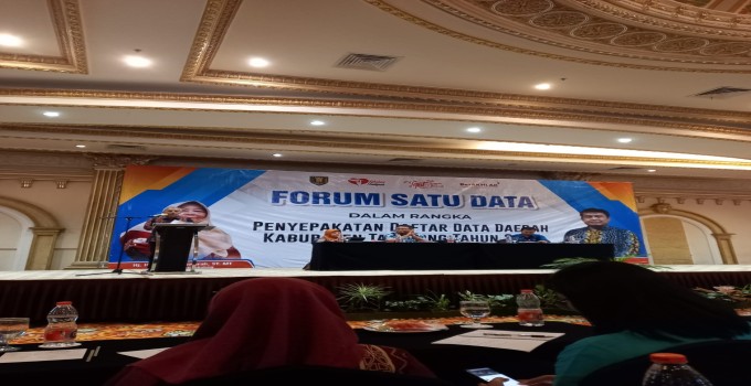 Forum Satu Data dalam Rangka Penyepakatan Daftar Data Daerah Kabupaten Tabalong Tahun 2024