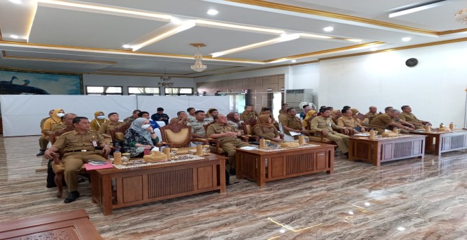 Rakor dan Evaluasi Program Pencegahan Korupsi di Kab. Tabalong
