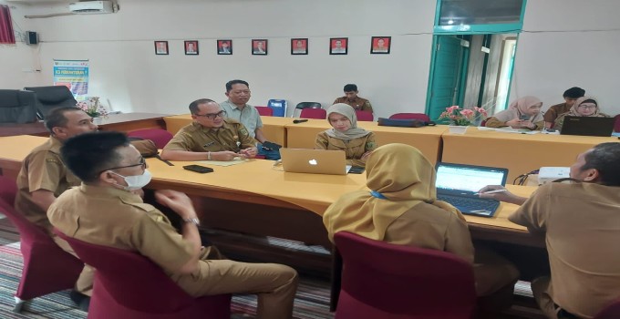 Pembahasan Reviu HPS Bersama Dinas PUPR
