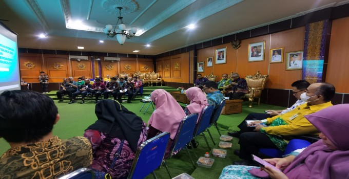 BPK RI Perwakilan Prov. Kal-Sel Exit Meeting dengan Pemkab Tabalong atas Pemeriksaan Pendahuluan LKPD 2022 dan Entry Meeting Pemeriksaan Banporpol Tahun 2022