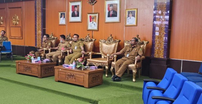Tabalong ikuti Rapat Evaluasi MCP dan Rencana Tindak Lanjut SPI 2023