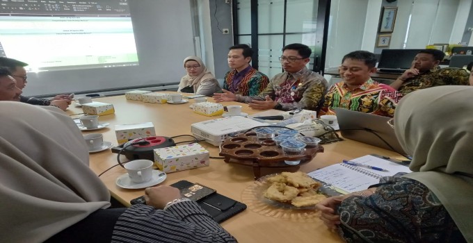 Konsultasi Pemutakhiran Data TLHP APIP se Provinsi Kalsel di Itjend Kemendagri