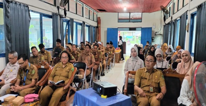 Entry Metting Monitoring Silpa Dana Desa tahun 2024 se Kecamatan Banua Lawas