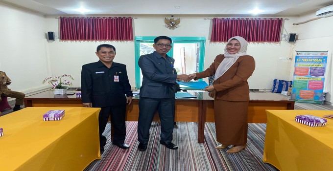 Serah Terima Jabatan dan Pelepasan ASN Purna Tugas Di lingkungan Inspektorat Daerah