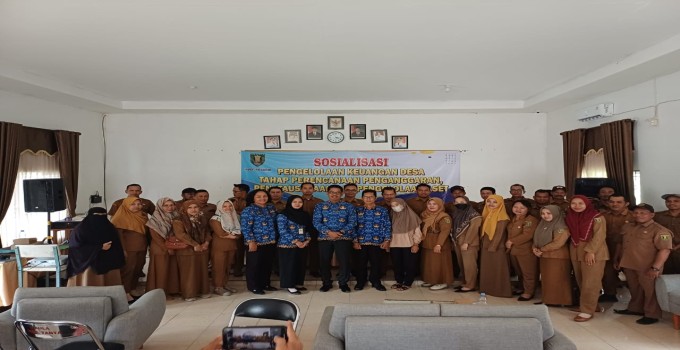 Sosialisasi Keuangan Desa Tahap Perencanaan, Penganggaran Penatausahaan dan Pengelolaan Aset