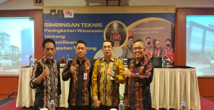 Bimbingan Teknis tentang Inovatif Daerah