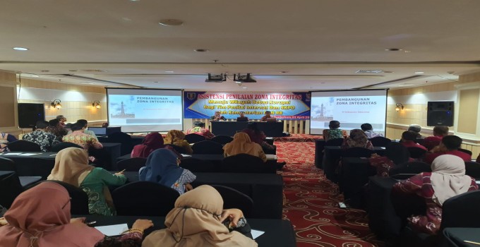 Asistensi Penilaian Zona Integritas Menuju WBK-WBBM