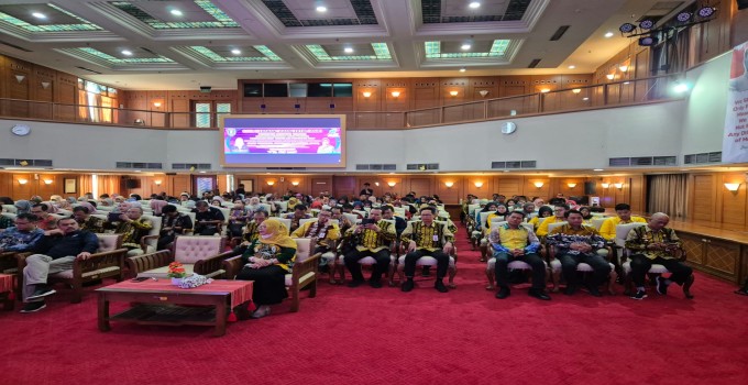 Inspektorat Tabalong Ikuti Kegiatan Sosialisasi Pengelolaan Arsip Dinamis dan Penyusutan Arsip