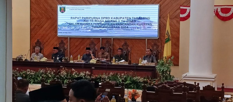 Rapat Paripurna DPRD Kabupaten Tabalong ke - 11