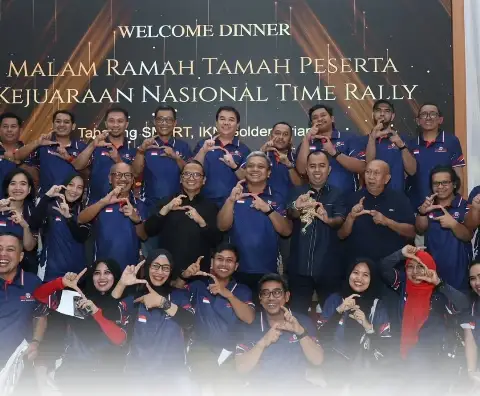 Bupati Tabalong Sambut Peserta Kejurnas Time Rally Lewat Welcome Dinner Bertema "Tabalong Smart, IKN Golden Triangle"
