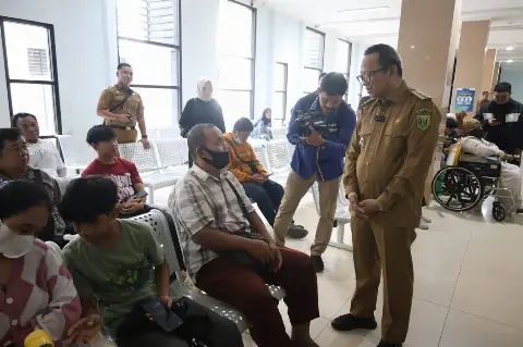 Pastikan Layanan Terbaik, Bupati Tabalong Sidak RSUD HBK Tabalong