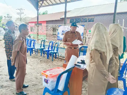 Monitoring Pemilihan Ketua RT. 005  Di Desa Sungai Buluh Kecamatan Kelua