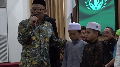 Bupati Tabalong Apresiasi Kolaborasi IPNU & Pergerakan Mahasiswa Tabalong Santuni 100 Anak Yatim