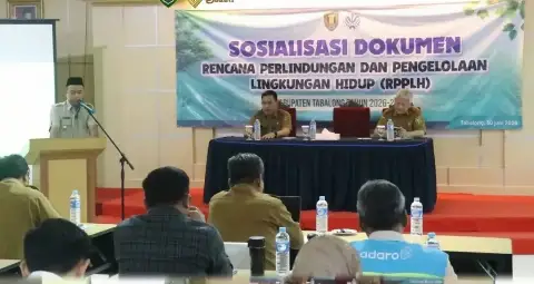 Wakil Bupati Tabalong Dorong Sinergi Wujudkan Pembangunan Berkelanjutan Melalui RPPLH